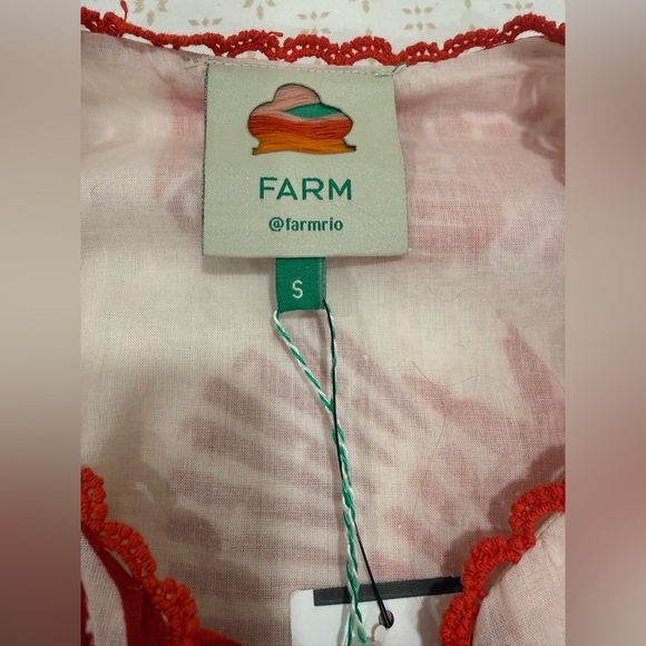 NWT! FARM Rio Rio Tiles Mini Dress - Picture 7 of 8